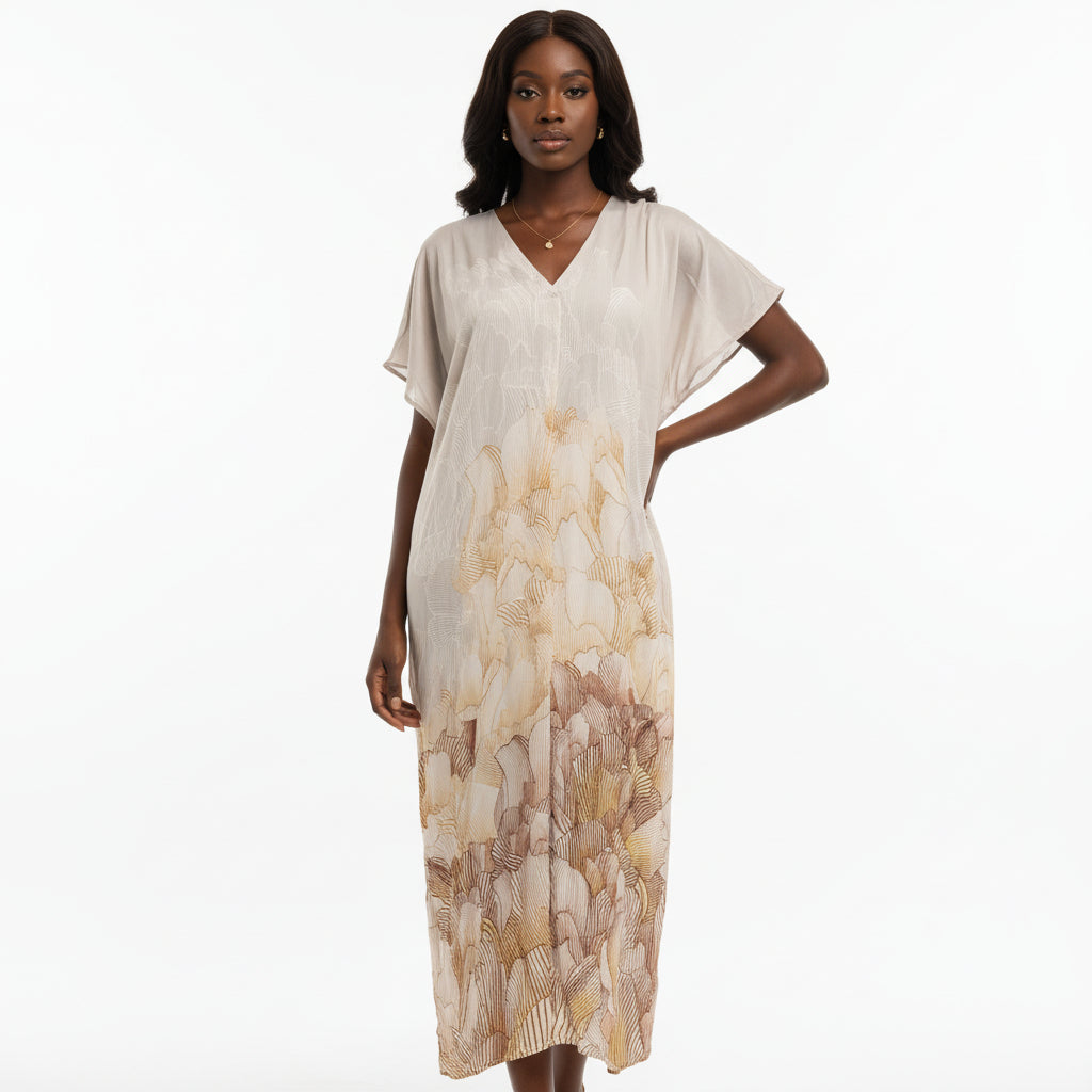 Assorted Floral Printed Dress