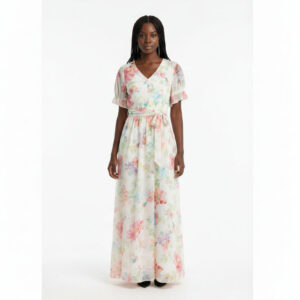 Assorted Printed Long Dress