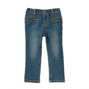 Crazy 8 Blue Denim Zipper Pocket Skinny Jeans