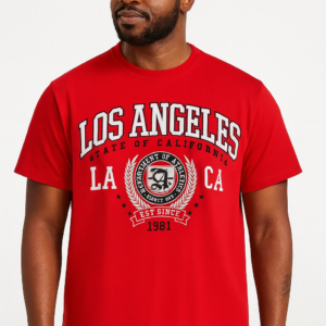 Red Graphic T Shirt