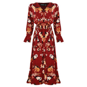 REDTAG Printed Midi Dress